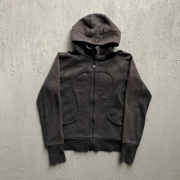 lululemon athletica Tops - Lululemon Full Zip Scuba Hoodie Womens No Tag Size Black